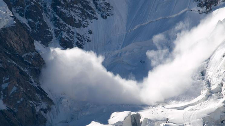 Lavina. Ilustrační foto.