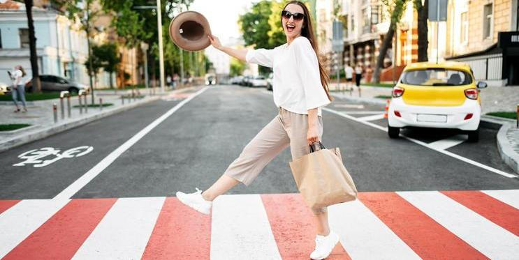 Mávání na přechodu