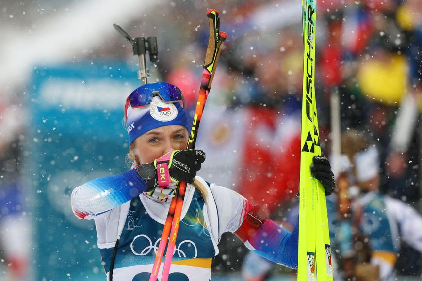 Voborníková po bronzu neudržela slzy: Nemohla jsem ani vystřelit