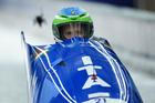 Simona de Silvestrová pilotuje italský dvojbob na ZOH 2026.