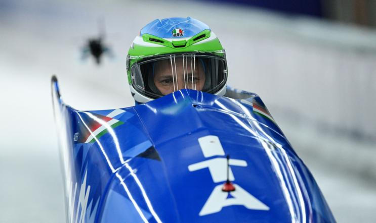 Simona de Silvestrová pilotuje italský dvojbob na ZOH 2026.