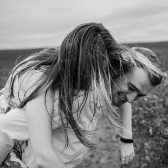 A,Girl,And,A,Guy,Are,Walking,In,The,Nature.