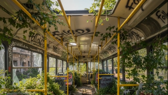 Grafický designér Vašek Krejčí ve svém projektu Postapo Praha vytváří apokalyptická videa, z nichž mrazí.