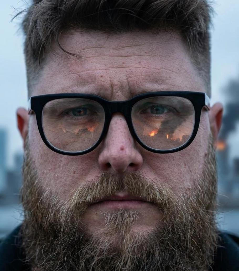 Grafický designér Vašek Krejčí ve svém projektu Postapo Praha vytváří apokalyptická videa, z nichž mrazí.