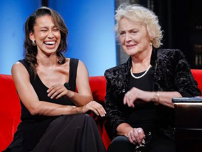 Regina Rázlová a vnučka Emilie Diatta