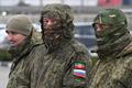 Russian soldiers receive humanitarian cargo in Rostov-on-Don