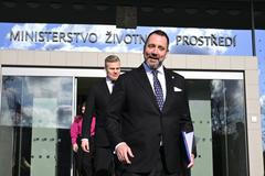 Filip Turek, vládní zmocněnec pro Green Deal, Igor Červený, ministr životního prostředí