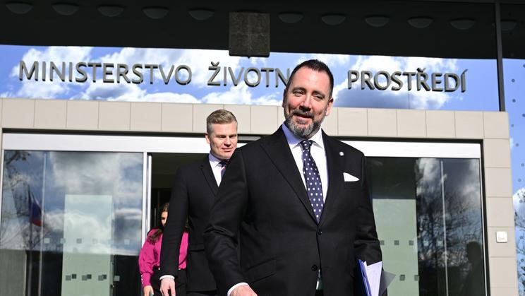 Filip Turek, vládní zmocněnec pro Green Deal, Igor Červený, ministr životního prostředí