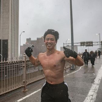 Winter snow storm hits New York City