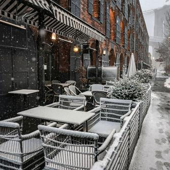 Winter snow storm hits New York City