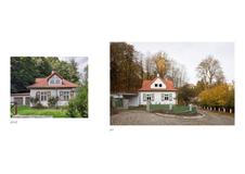 Objekt dříve pravděpodobně sloužil rodině zahradníka či hlídače – nebyl tedy určen k okázalému bydlení, nýbrž k praktickému každodennímu životu. A jak se běžně stávalo, jeho klidná symetrie byla v devadesátých letech narušena nevhodnými úpravami a přístavbou garáže, čímž zmizela původní jednoduchost i vyváženost návrhu. Dům tak začal obrazně řečeno „kulhat“.