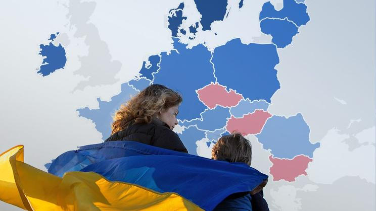 Jak Evropané podporují Ukrajinu.