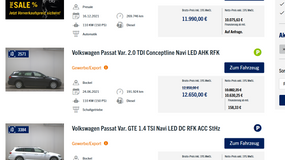 Německý autobazar Dat Autohus