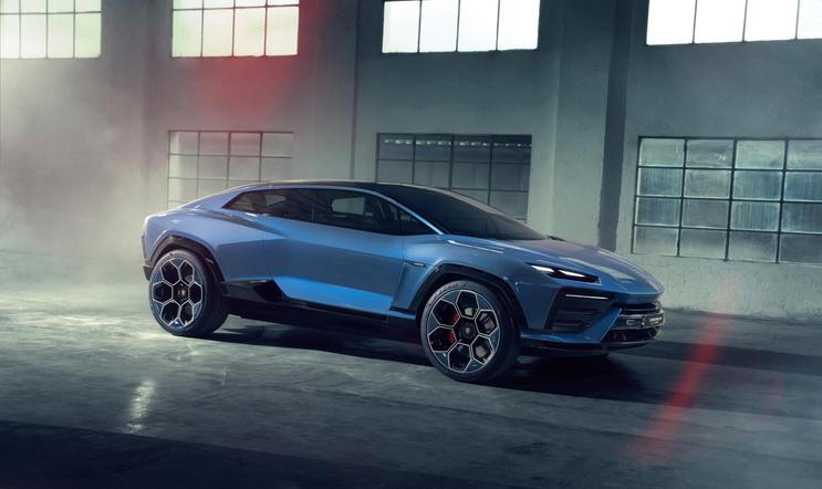 Koncept Lamborghini Lanzador z roku 2023.