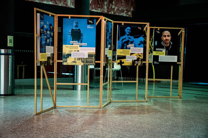 Kulturní stanice Galaxie pořádá Týden pro Ukrajinu. Nabízí divadlo i výstavu