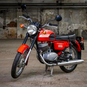 Od koruny bude v nabídce i ČZ 175/487 z roku 1987 v původním stavu s nájezdem ani ne 10,5 tisíce kilometrů.