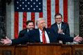 U.S. President Donald Trump delivers the State of the Union address at the U.S. Capitol in Washington D.C.