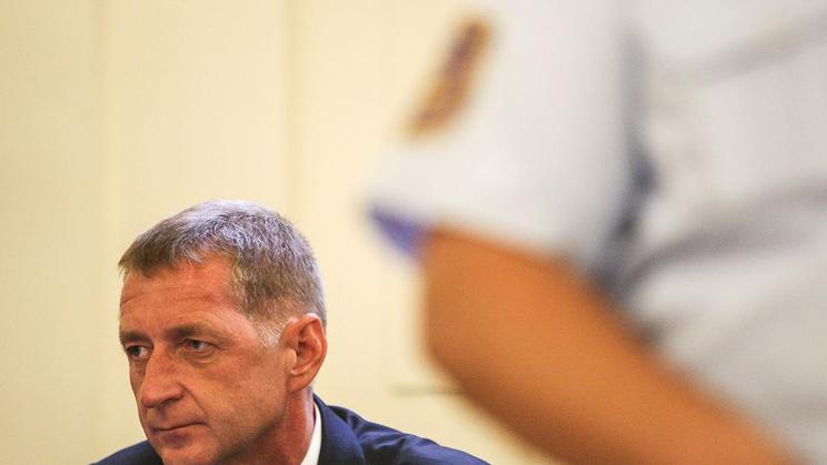 Roman Janoušek u soudu