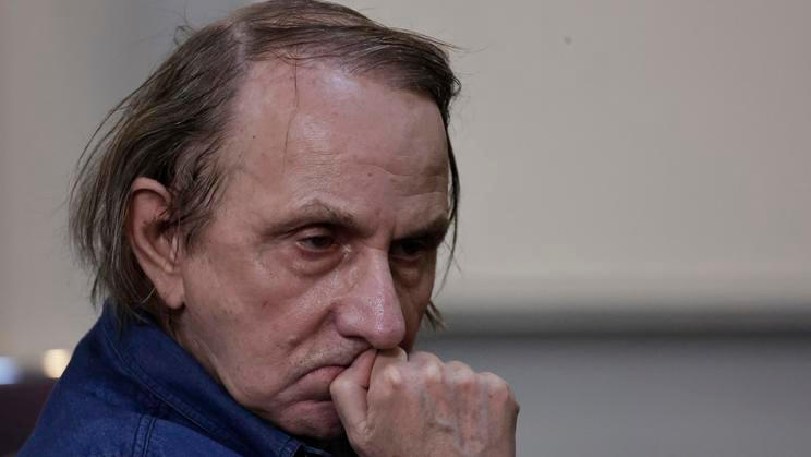 Francouzský spisovatel Michel Houellebecq v Paříži v únoru 2026. 