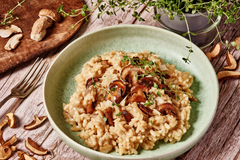 Houbové risotto