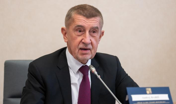 Premiér Andrej Babiš (ANO).