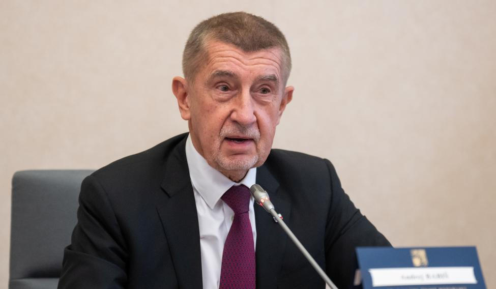 Premiér Andrej Babiš (ANO).