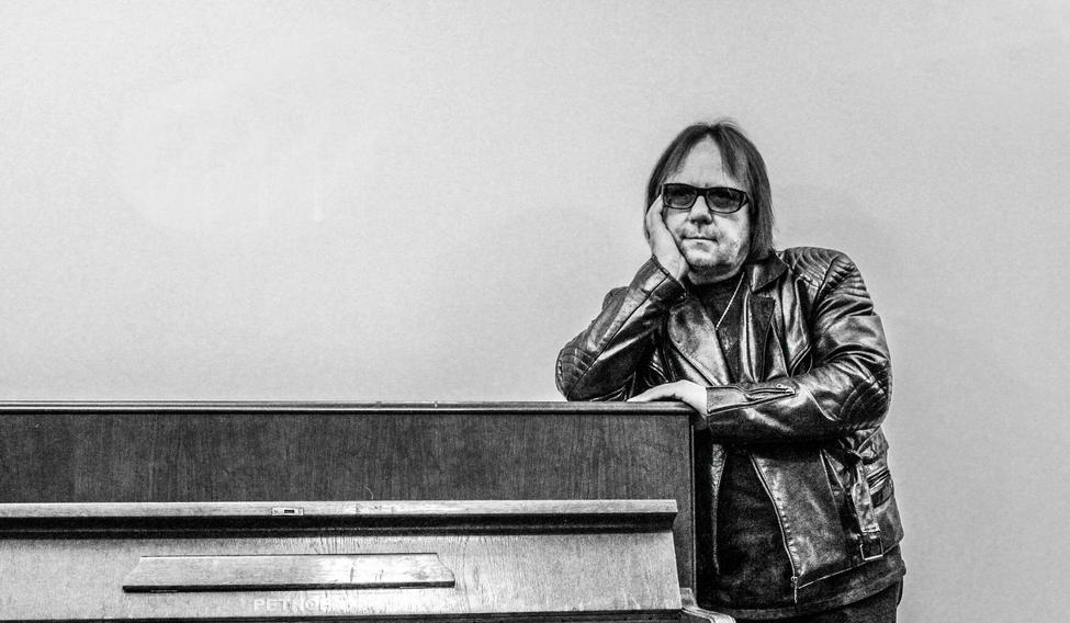 Klávesista Jiří Valenta.