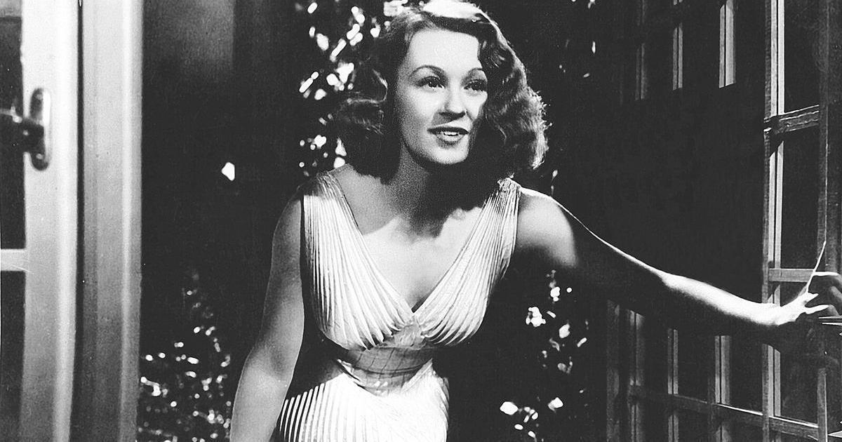 Nataša Gollová v komedii Eva tropí hlouposti (1939)