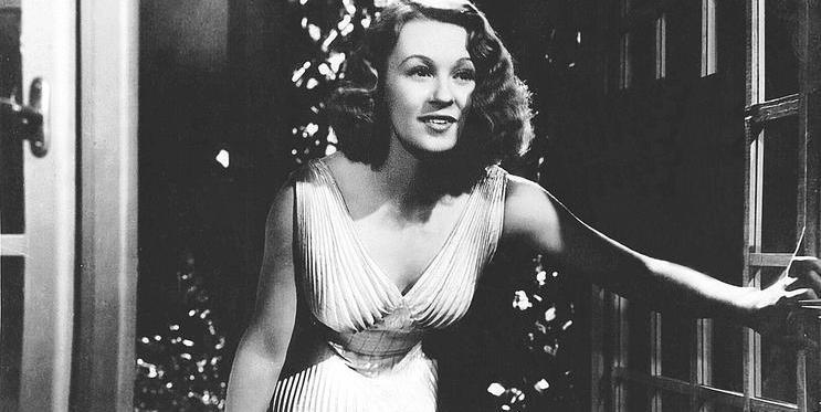 Nataša Gollová v komedii Eva tropí hlouposti (1939)