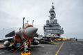 French aircraft carrier Charles de Gaulle, in Malmo