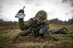 Výcvik rekrutů armády ČR ve Vyškově, téma Víkendu HN