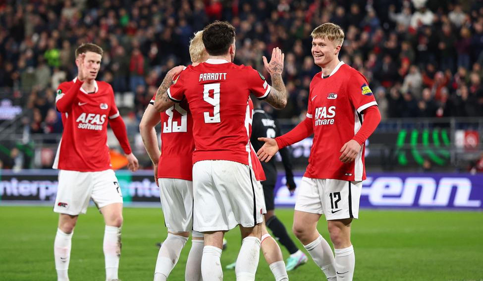 UEFA Conference League - Play Off - Second Leg - AZ Alkmaar v FC Noah