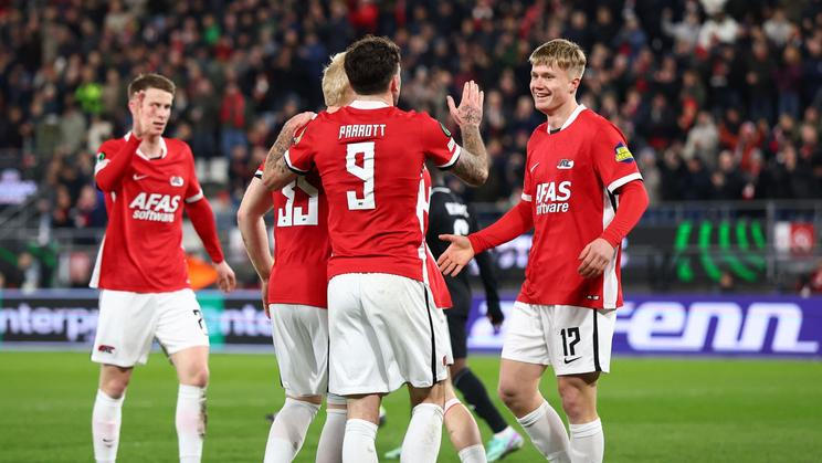 UEFA Conference League - Play Off - Second Leg - AZ Alkmaar v FC Noah