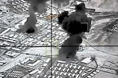 Smoke rises following what Pakistani and Taliban officials say are Pakistani strikes, in Kabul