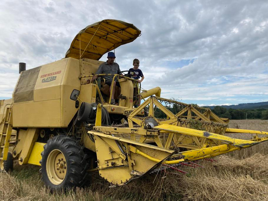 Práce v zemědělství nikdy nekončí. 