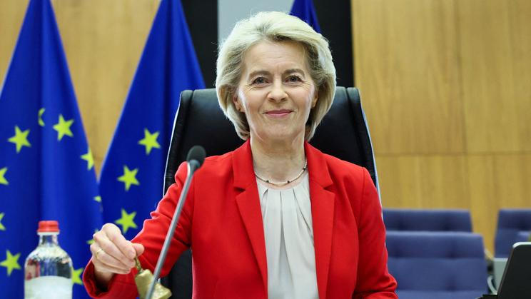 Meeting of college of EU commissioners in Brussels