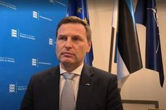 Estonský ministr obrany Hanno Pevkur při rozhovoru pro Aktuálně.cz, Tallinn, 25. února 2026.