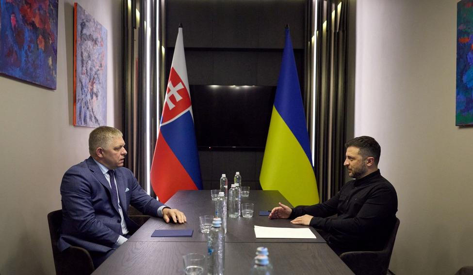 Zelenskyj Fico Užhorod