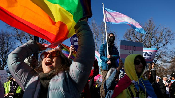 FILE PHOTO: U.S. Supreme Court considers legality of transgender school sports bans