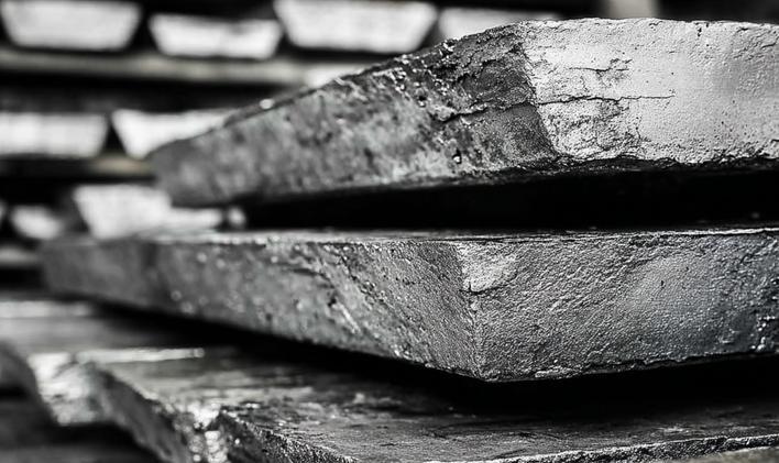 Olověné ingoty – zdánlivě obyčejný průmyslový materiál, který se v řadě zemí stal zdrojem jedné z největších environmentálních katastrof současnosti. Ilustrační snímek vygenerovaný pomocí AI.