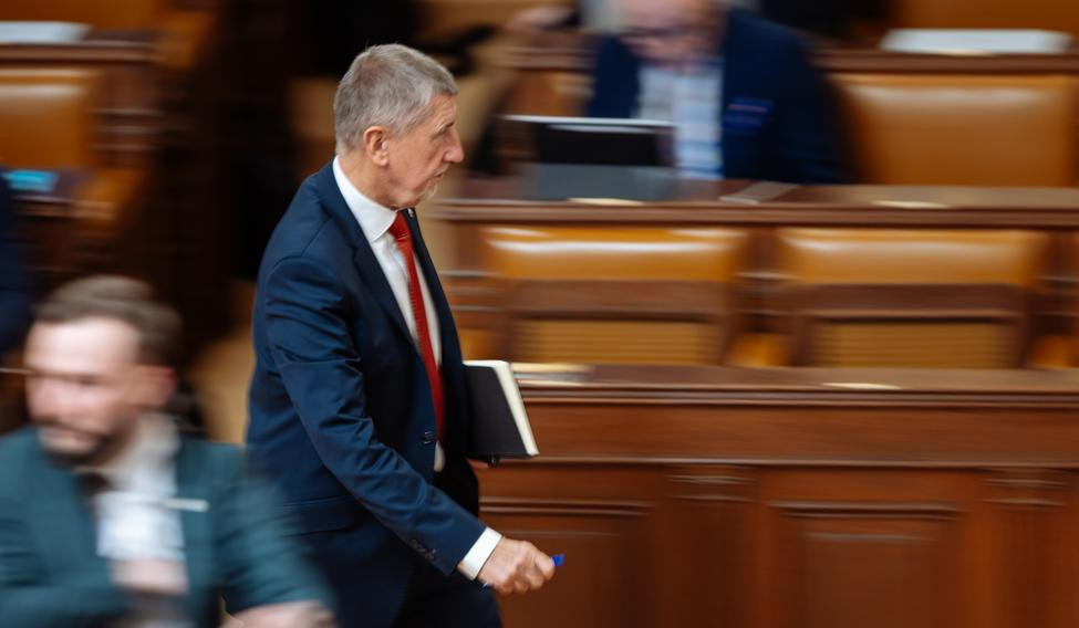Schůze Sněmovny a vyslovení důvěry vládě, Andrej Babiš