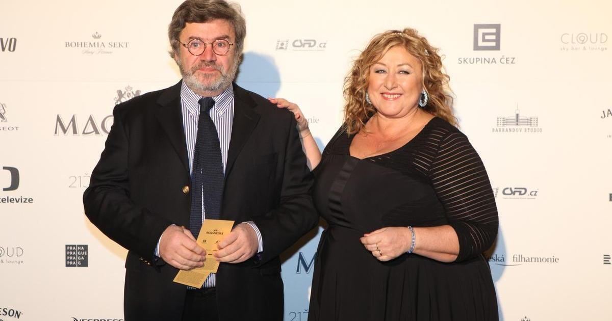 Halina Pawlowská s přítelem Karlem