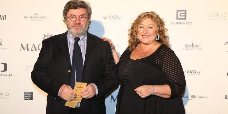 Halina Pawlowská s přítelem Karlem