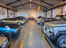 Pohled na sbírku automobilů Bertone.