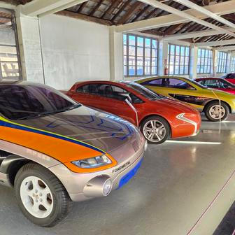 Během 90. a první dekády nultých let vznikly na základech Fiatu zajímavé koncepty. Zleva závodní verze Enduro se základem ve Fiatu Bravo, Suagná se základem v Grande Puntu, silniční verze typu Enduro a konečně Punto Racer.