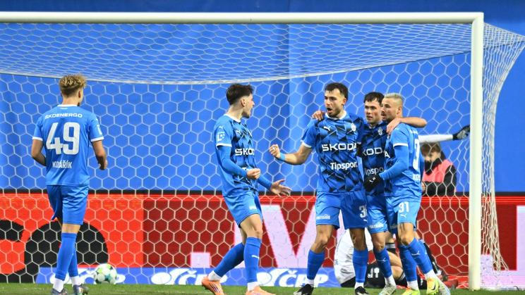 Radost fotbalistů Mladé Boleslavi