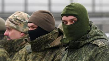 Russian soldiers receive humanitarian cargo in Rostov-on-Don