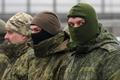 Russian soldiers receive humanitarian cargo in Rostov-on-Don