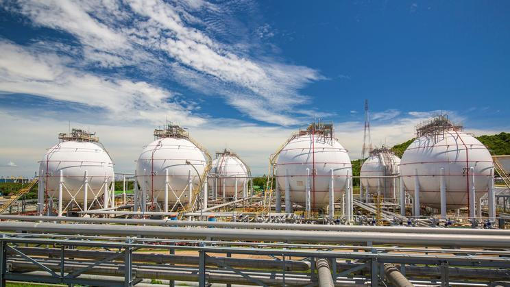 Ilustrační foto - zásobník plynu, plyn, zásoby, energie, plynové potrubí, plynovod, energie, zdražování, dodávky, krize