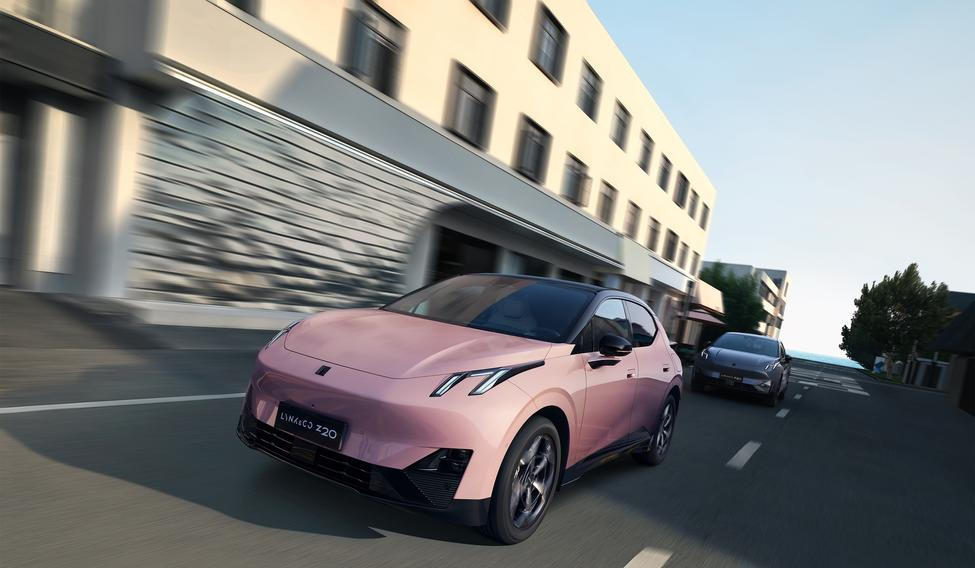 Čínský elektromobil Lynk & Co Z20.